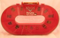 Disney Pixar Cars 16 Slot RACE CASE Original Characters